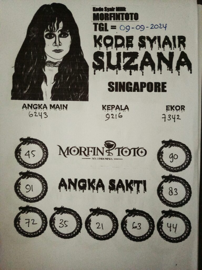 syair suzana sgp