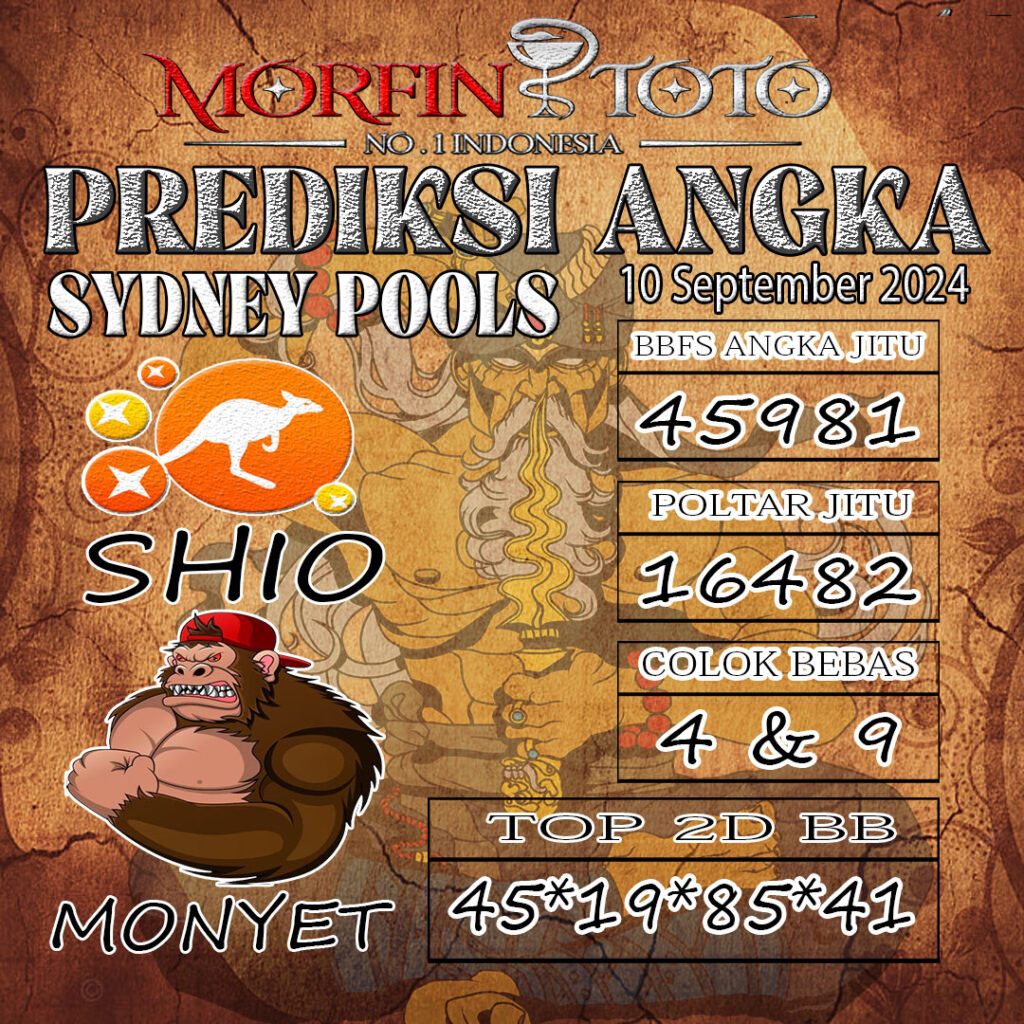 prediksi sydney